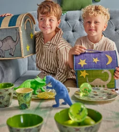 Rice Opbevaringskurv - Ekstra Lille Raffia Hus - 24x17x22 cm - G