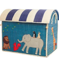 Rice Opbevaringskurve - Raffia - 3 stk. - 52/45/37 cm - Animal