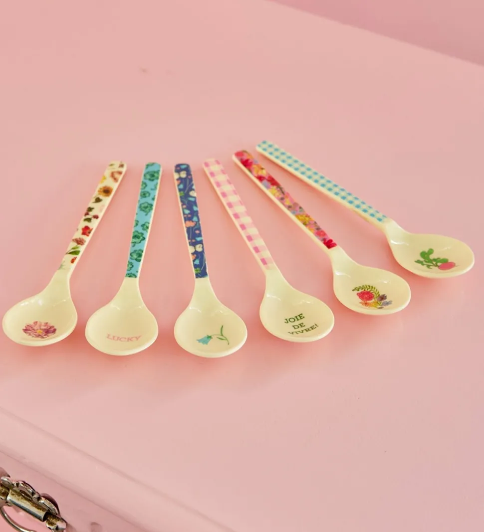 Rice Ske - Melamin - Tea - Pink/Check It Out