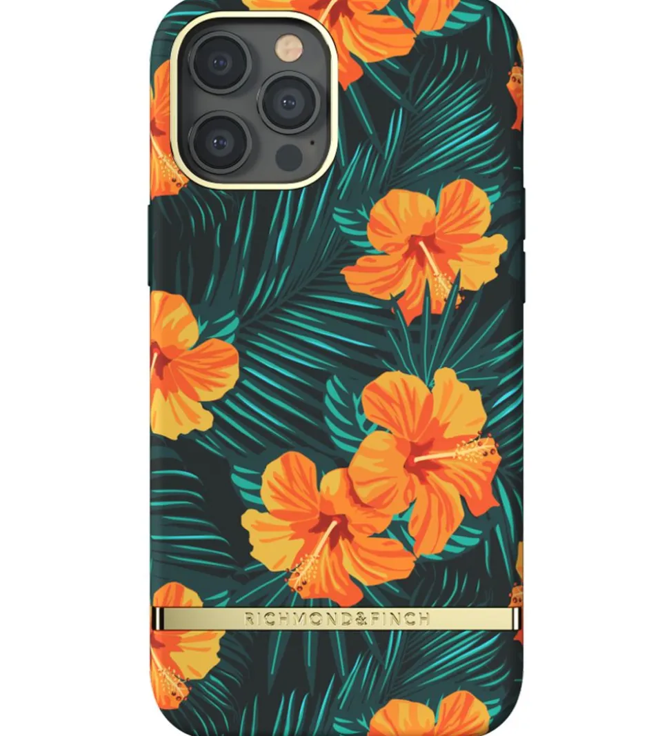 Richmond & Finch Cover - iPhone 12 Pro Max - Orange Hibiscus