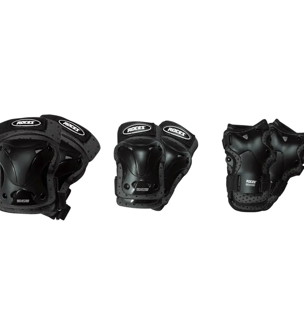 Roces Beskyttelsessæt - Jr - Sort