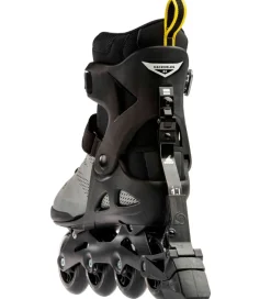 Rollerblade Rulleskøjter - Macroblade - 80 ABT - Silver/Neon Yel