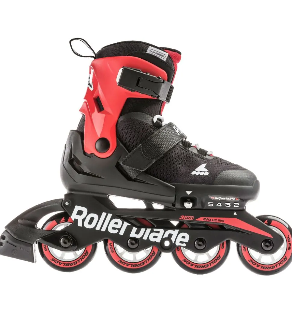 Rollerblade Rulleskøjter - Microblade - Black/Red - Inliner