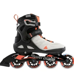 Rollerblade Rulleskøjter - Macroblade - 80 W - Gray/Coral - Inli