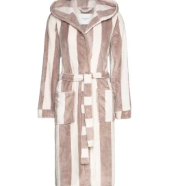 Rosemunde Badekåbe - Fleece - Powder Stripe Print