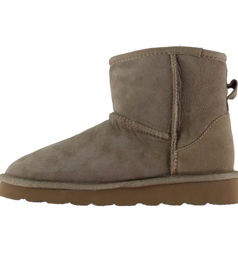 Rosemunde Bamsestøvler - Lammeskind - Elk Brown