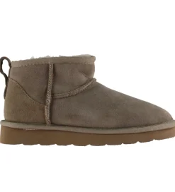 Rosemunde Bamsestøvler - Lammeskind - Elk Brown