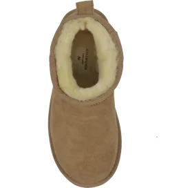 Rosemunde Bamsestøvler - Ruskind - Almond