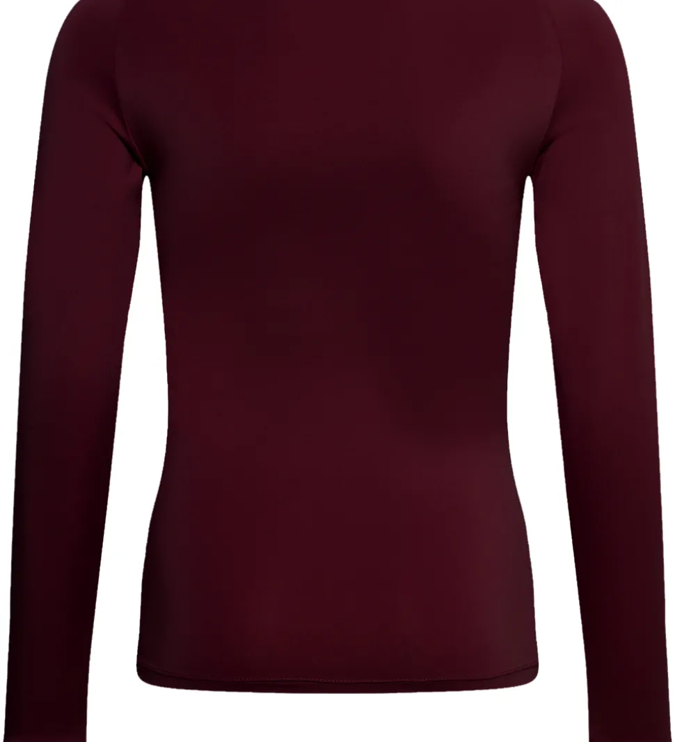 Rosemunde Bluse - Rk Billie - Off Shoulder - Tawnny Port