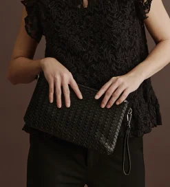 Rosemunde Clutch - Remi - Black Silver