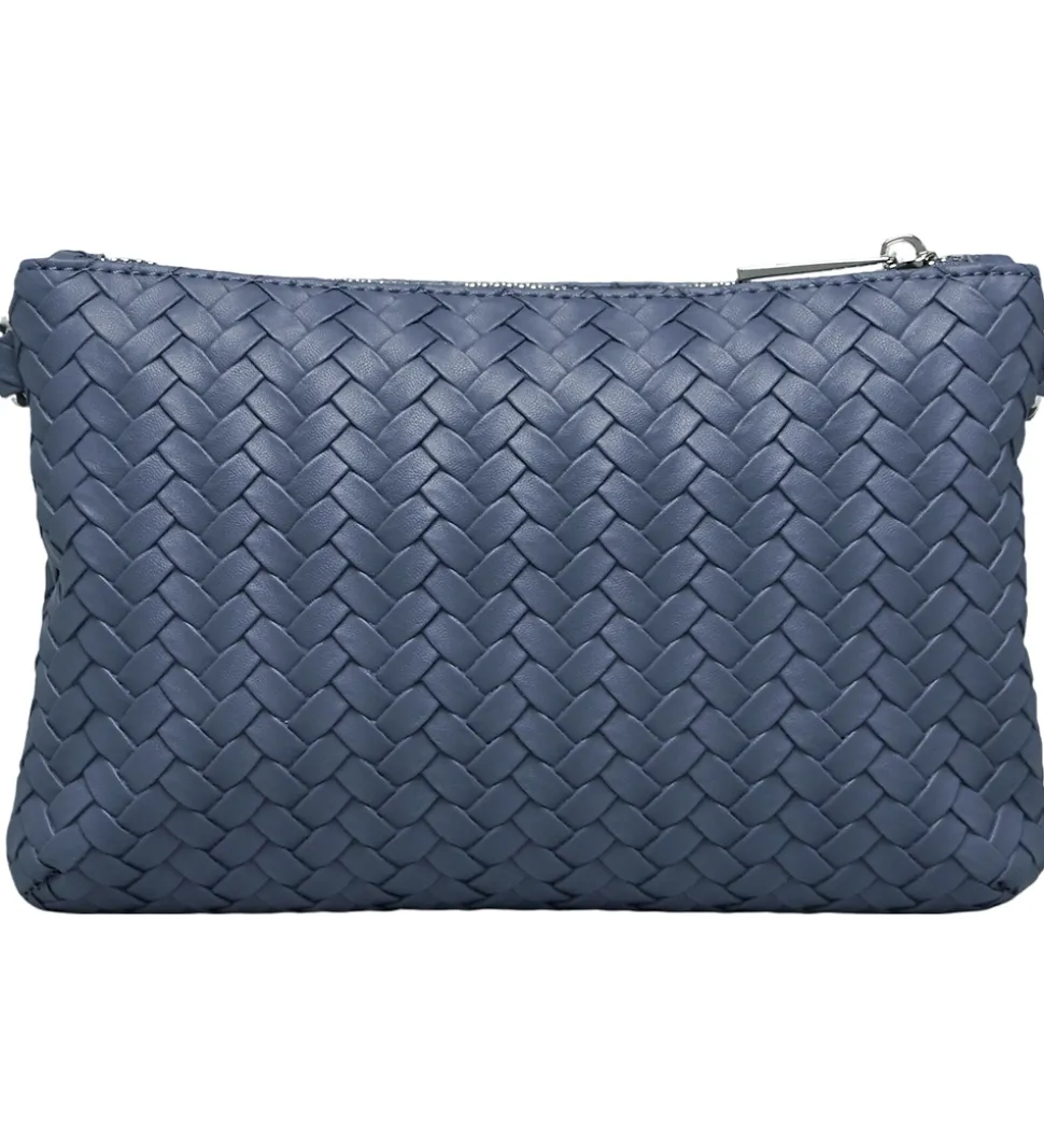 Rosemunde Clutch - Small - Remi - Grey Blue Silver
