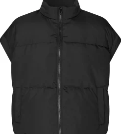 Rosemunde Dynejakke/Vest - Sort