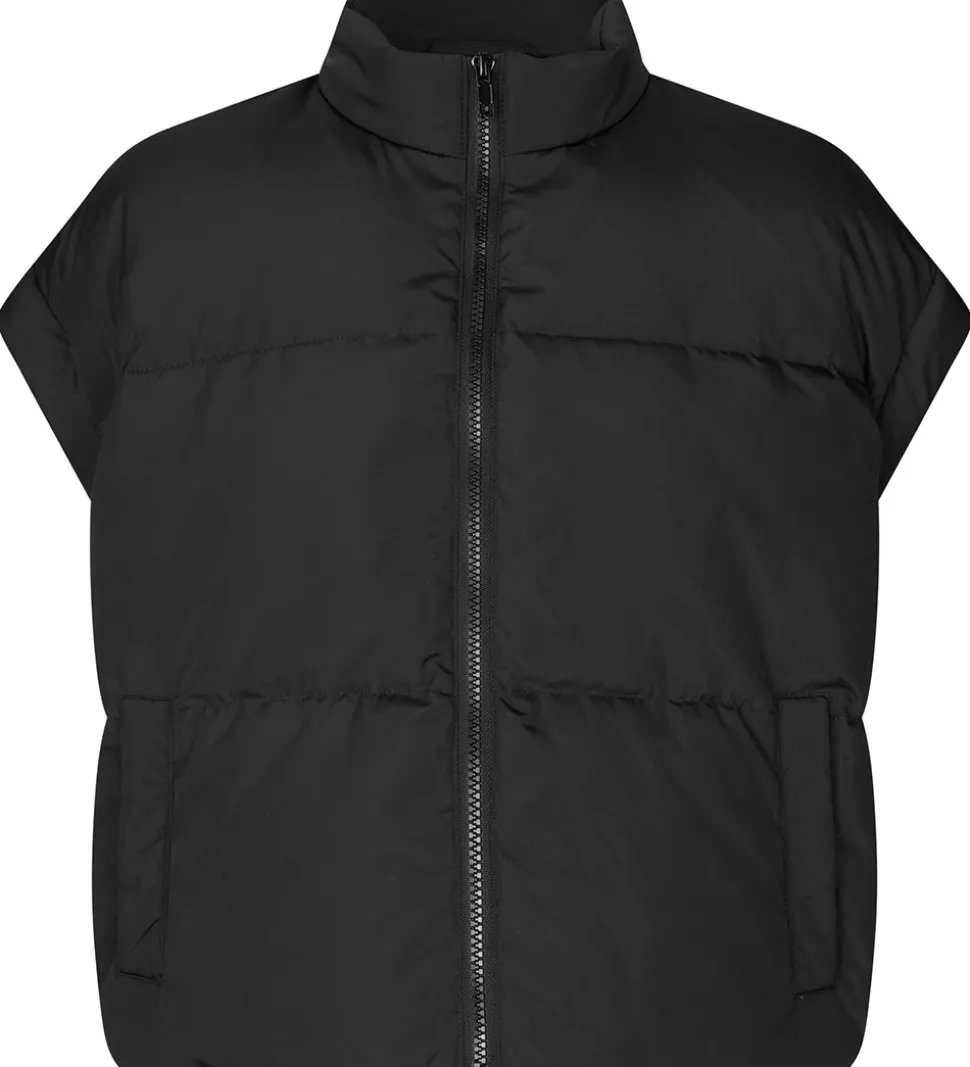 Rosemunde Dynejakke/Vest - Sort