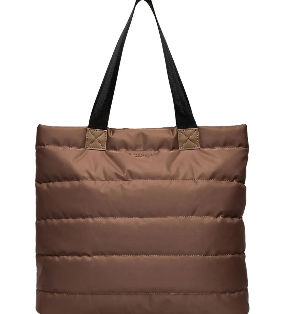 Rosemunde Shopper - Quiltet - Taupe/Guld