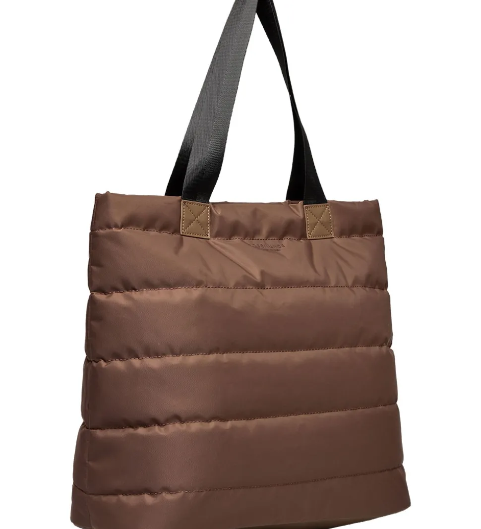 Rosemunde Shopper - Quiltet - Taupe/Guld