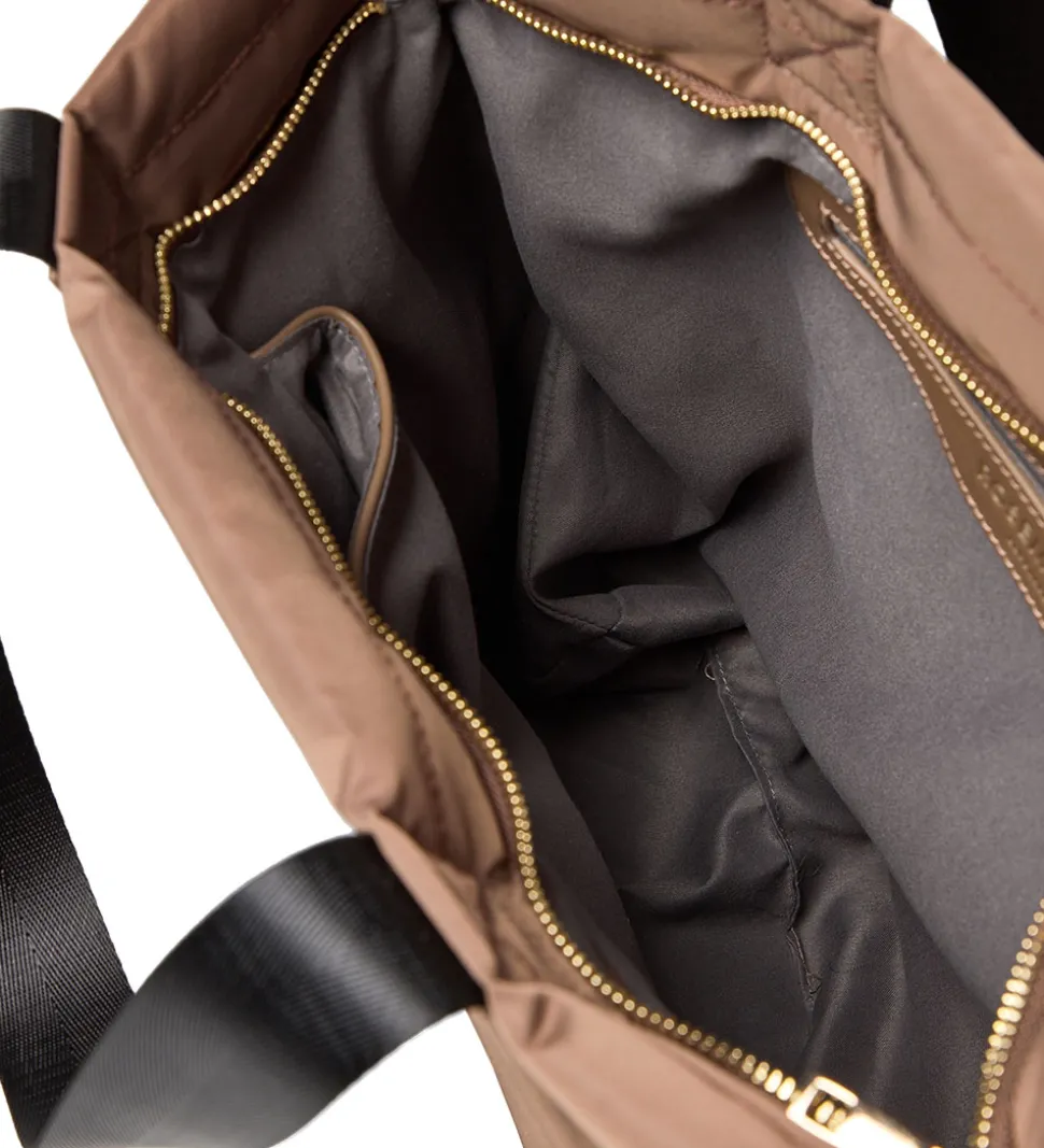 Rosemunde Shopper - Quiltet - Taupe/Guld