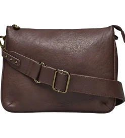 Rosemunde Skuldertaske - Andora - Dark Brown Gold