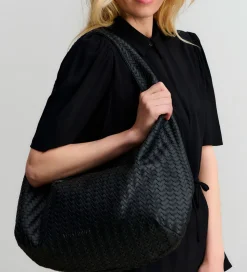 Rosemunde Skuldertaske - Remi - Black Silver