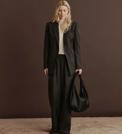 Rosemunde Skuldertaske - Remi - Black Silver