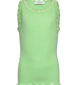 Rosemunde Top - Rib - Modal/Bomuld - Balta - Pistachio Green