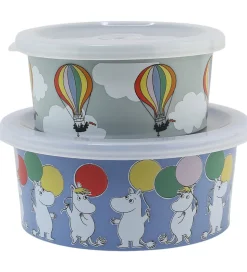 Rätt Start Snackbokse - 2-pak - Mumi - 450/250 ml - Festligheder