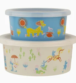 Rätt Start Snackbokse - 2-pak - Mumi - 450/250 ml - 80 år