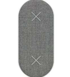 SACKit Oplader - CHARGEit Dual Dock - Wireless - Grå