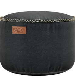 SACKit Puf - Canvas - 50x35 cm - Sort