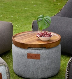 SACKit Puf - Cobana - 50x35 cm - Lysegrå