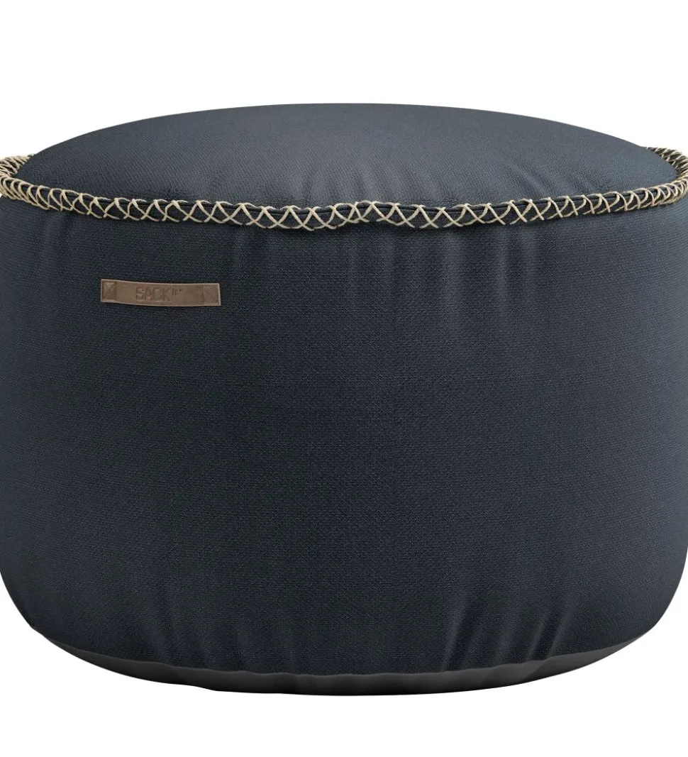 SACKit Puf - Cura - 50x35 cm - Sort