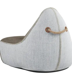 SACKit Sækkestol - Cobana Lounge Chair - 96x80x70 cm - Brun/Hvid