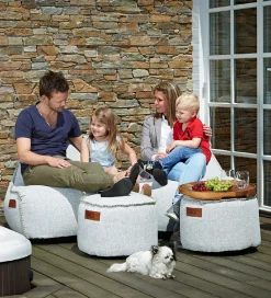 SACKit Sækkestol - Cobana Lounge Chair - 96x80x70 cm - Turkis