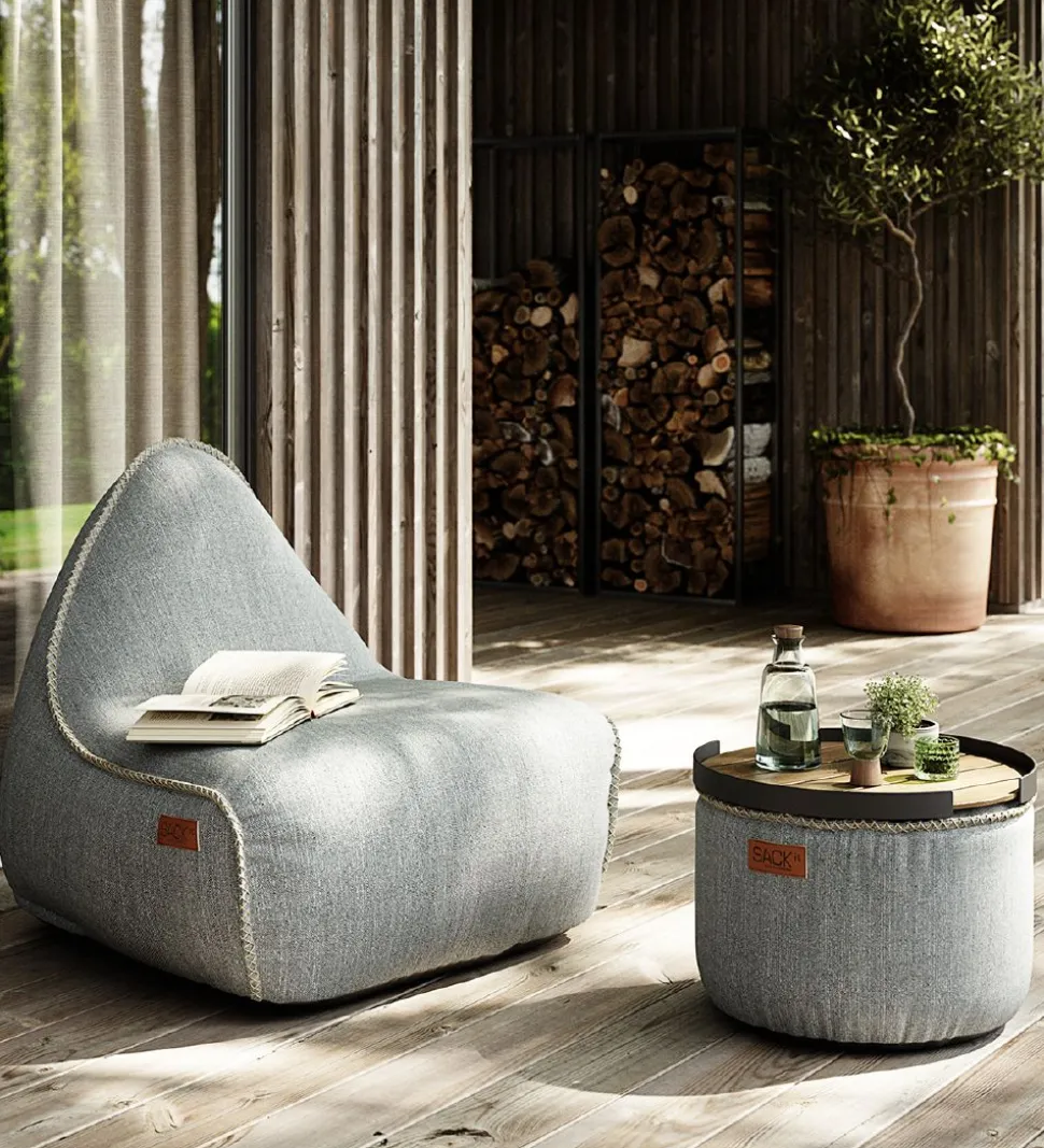 SACKit Sækkestol - Cobana Lounge Chair - 96x80x70 cm - Sand Mela