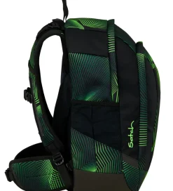 Satch Skoletaske - Air - Seismic Green