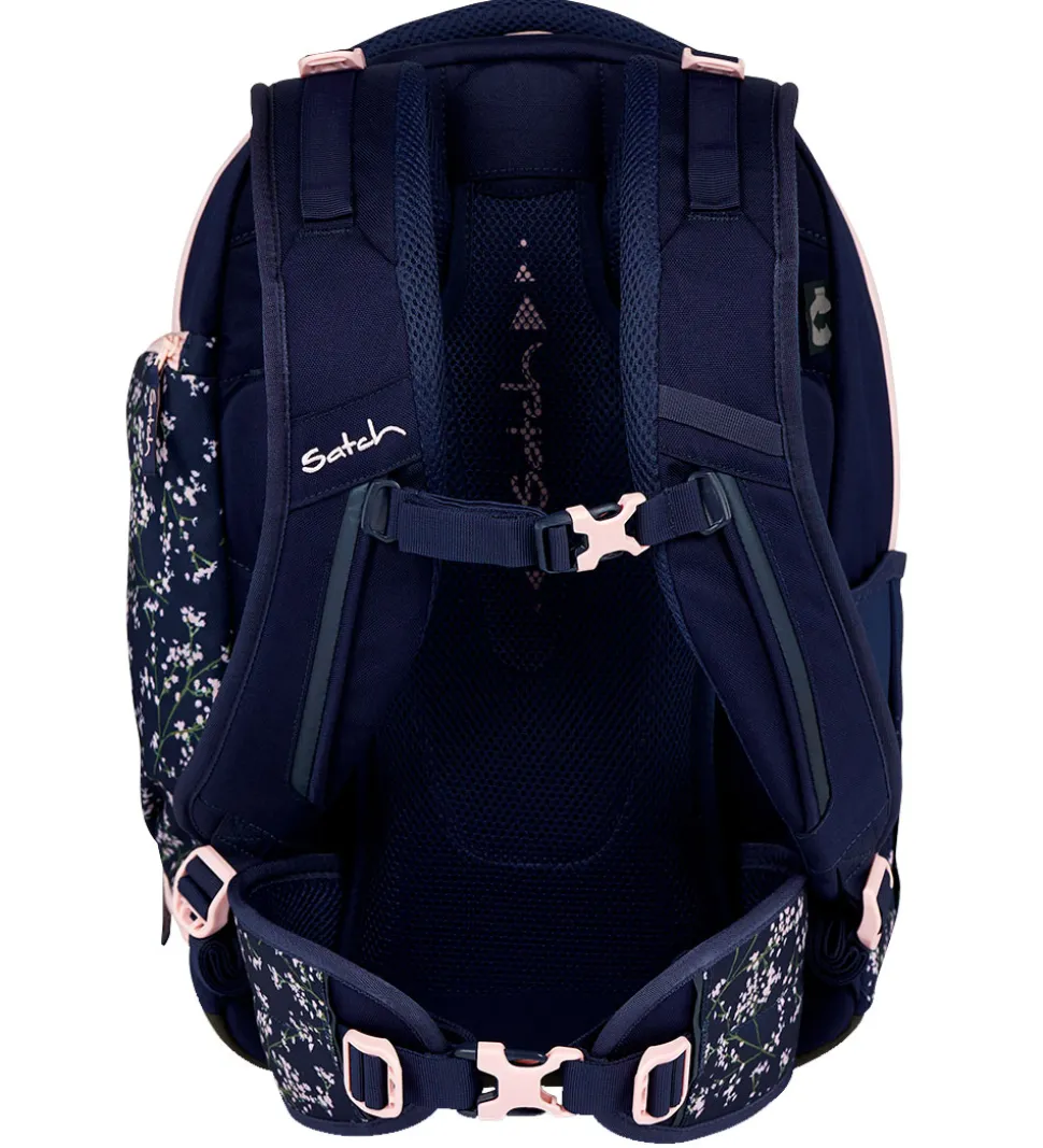 Satch Skoletaske - Match - Bloomy Breeze