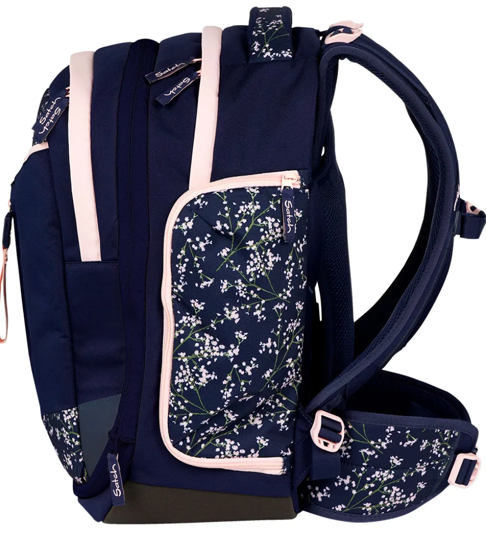 Satch Skoletaske - Match - Bloomy Breeze