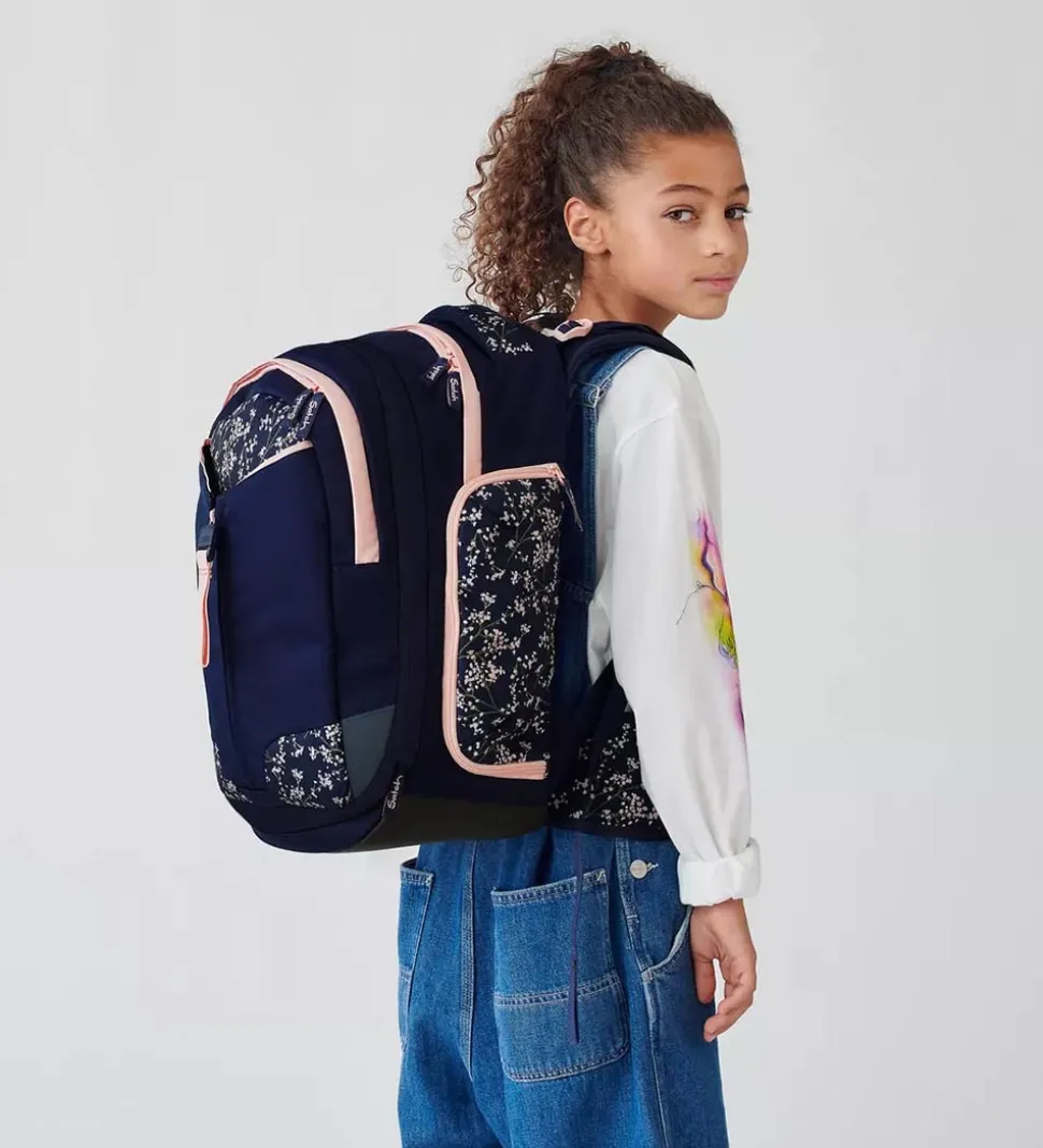 Satch Skoletaske - Match - Bloomy Breeze