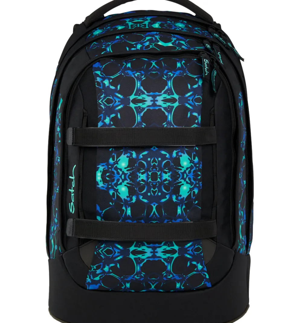 Satch Skoletaske - Pack - Caleido Blue