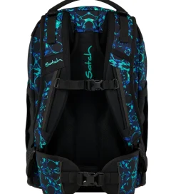 Satch Skoletaske - Pack - Caleido Blue