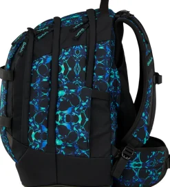 Satch Skoletaske - Pack - Caleido Blue