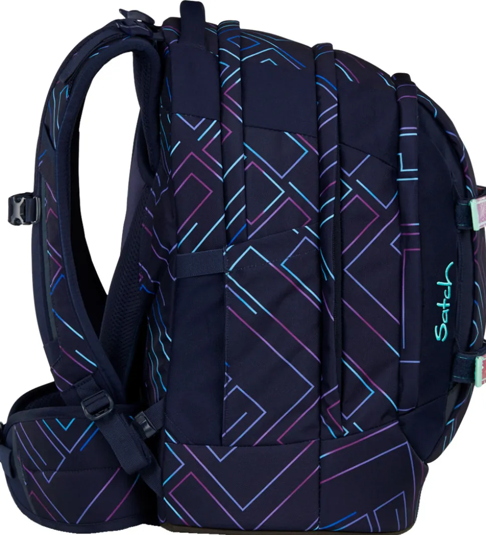 Satch Skoletaske - Pack - Purple Laser