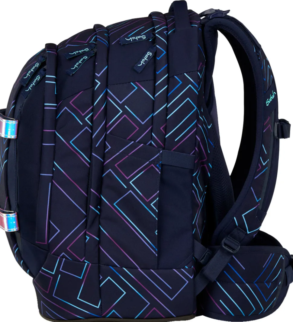 Satch Skoletaske - Pack - Purple Laser