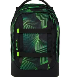 Satch Skoletaske - Pack - Seismic Green