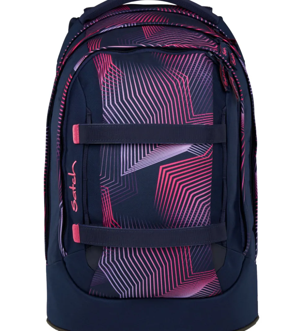 Satch Skoletaske - Pack - Seismic Pink