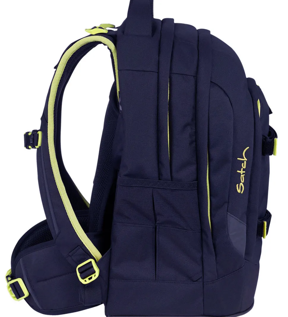 Satch Skoletaske - Pack - Toxic Yellow