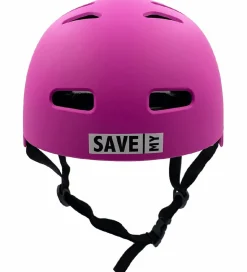 Save My Brain Cykelhjelm - Pink