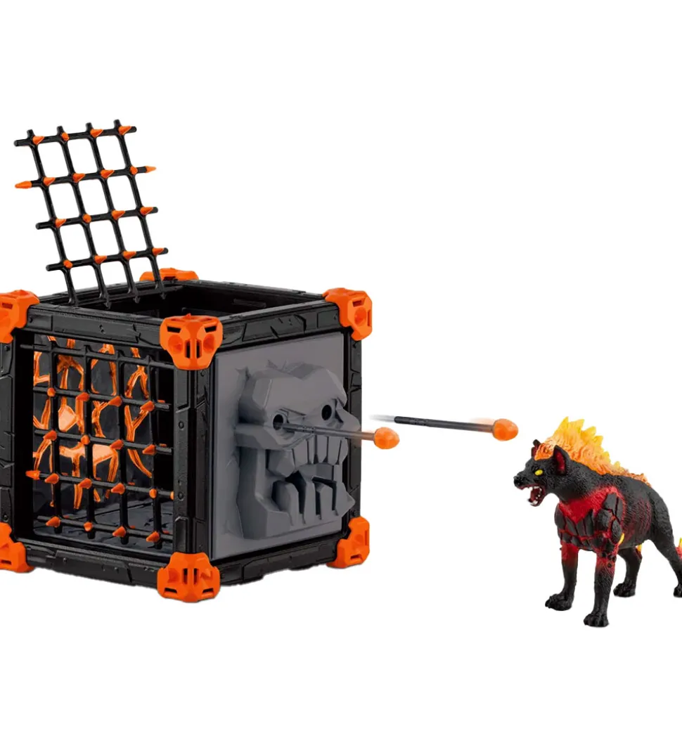 Schleich Eldrador Creatures - BattleCave Lava Hyena - 42674