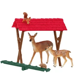 Schleich Farm World - Fodring af Skovens Dyr - 42658