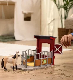 Schleich Farm World - Ponyboks m. Mustang Hoppe - 42724 - 19 Del