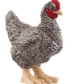 Schleich Wild Life - Plymouth Rock Høne 6,7 cm - 13997